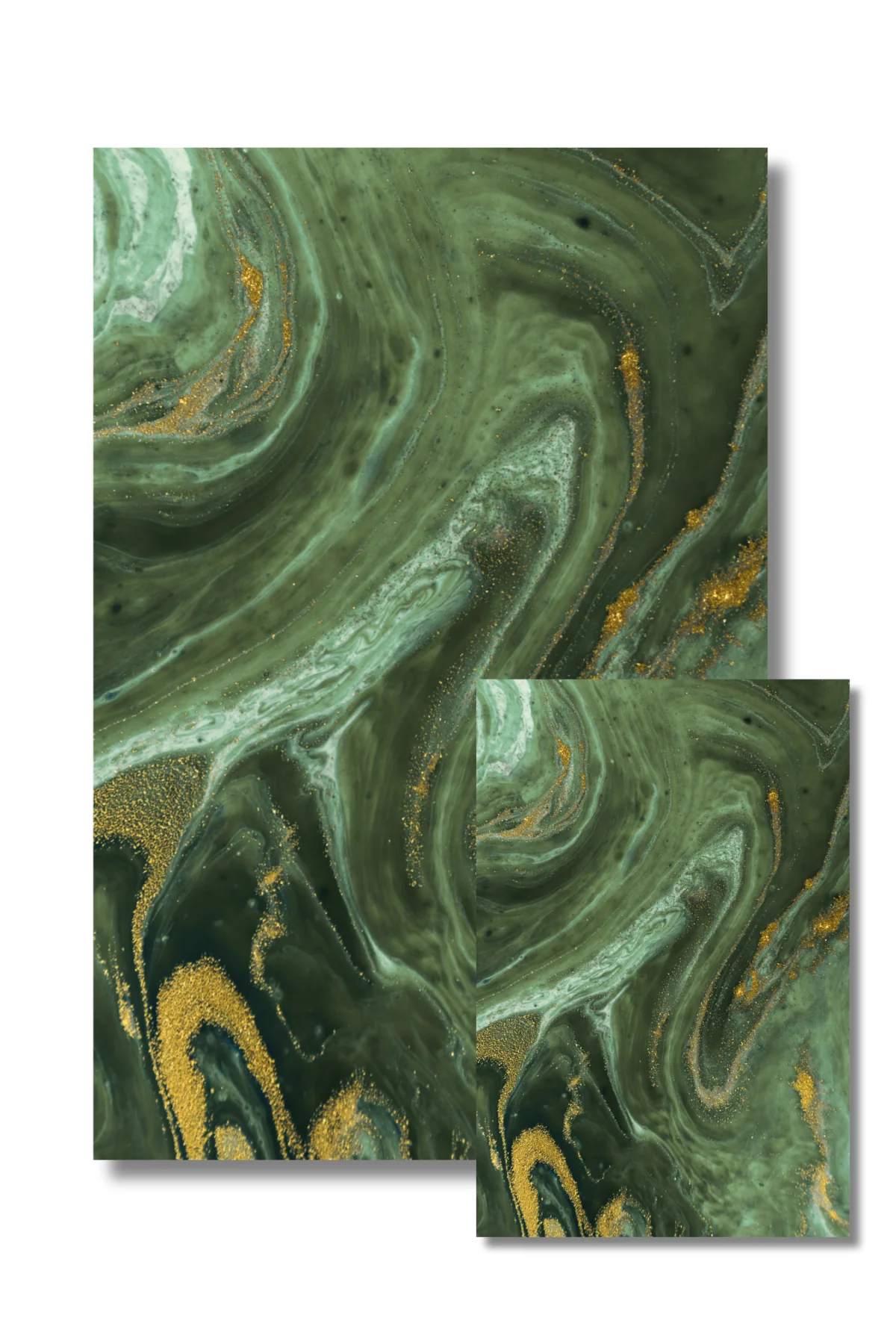 Golden Moss Marble Dashboard - Image 2