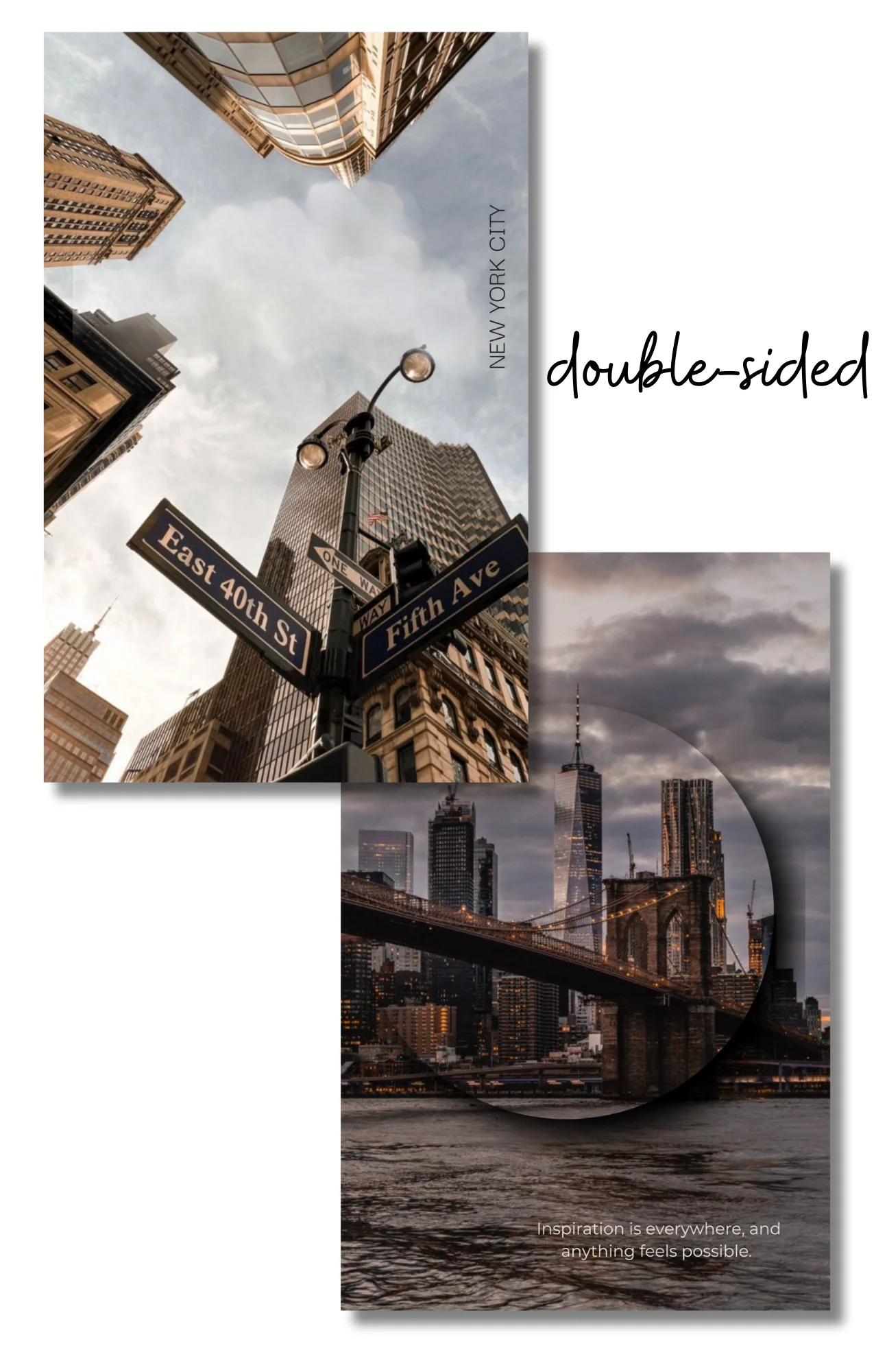 New York City Double-Sided Dashboard - Image 3